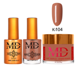 MD - Gel & Lacquer & Dip Trio (#K61 - #K120) - NEW 2025