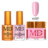 MD - Gel & Lacquer & Dip Trio (#K61 - #K120) - NEW 2025