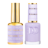 DND - Dúo de gel y laca DC (n.° 71 - n.° 144)