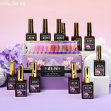 Zen - Milky Gel Polish Winter Garden: Full Set 12 Colors (#13 - #24)