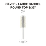 Cre8tion - Silver Carbide- Large Barrel-Round Top 3/32