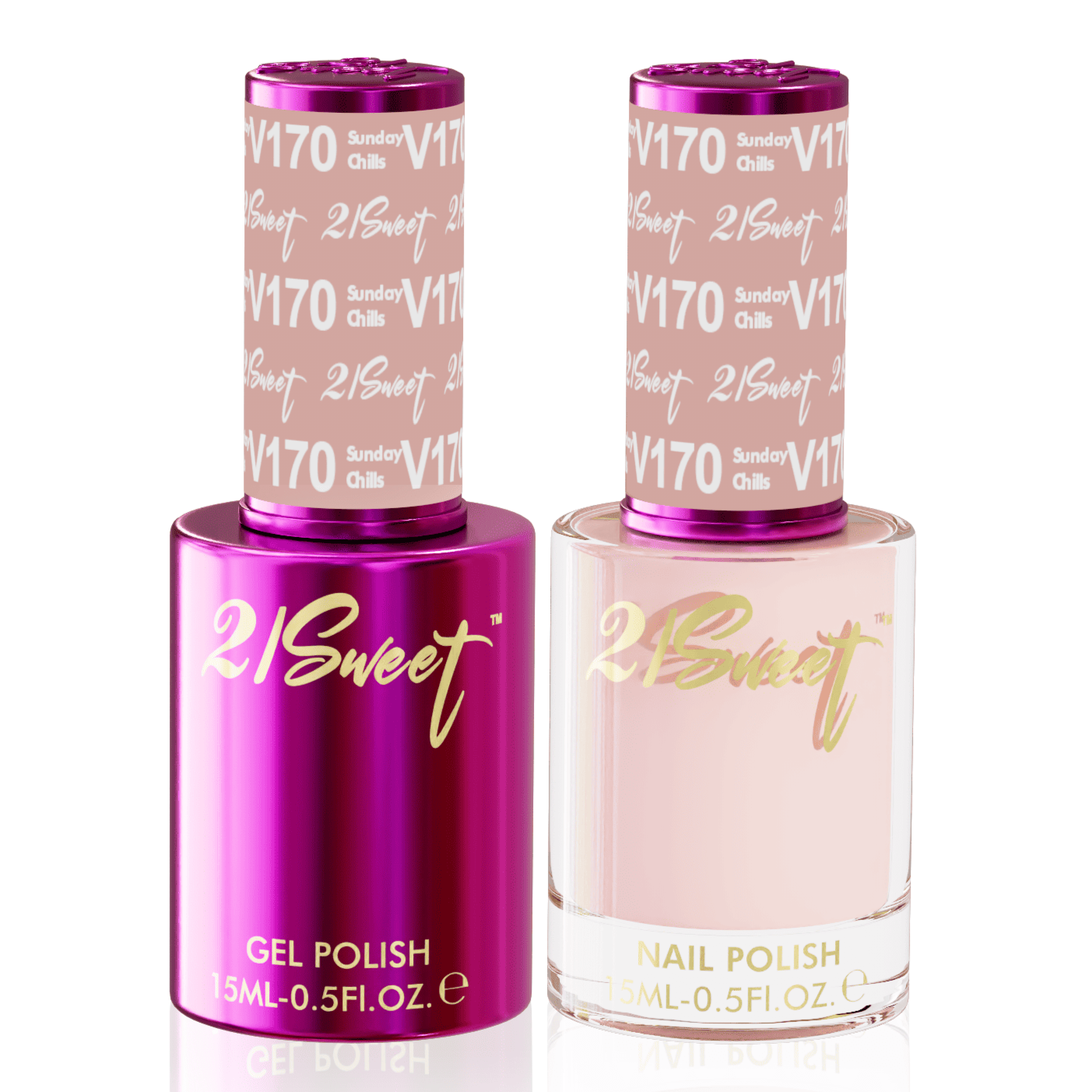 21Sweet - Gel & Lacquer Duo (#101 - #200) – BolsaBeauty Nail Supply