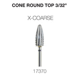 Cre8tion - Cone Round Top - Nail Filing Bit - 3/32