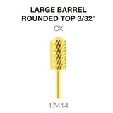 Cre8tion Gold Carbide - Small Barrel - Round Top 3/32"