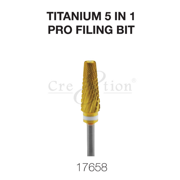 Cre8tion - Titanium 5 in 1- Pro Filing Bit