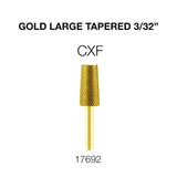 Cre8tion - Gold Carbide - Large Tapered - 3/32