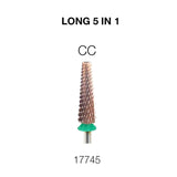 Cre8tion - 5 in 1 Nail Filing Bit - Long - 3/32