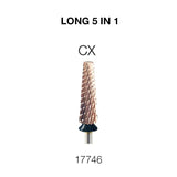 Cre8tion - 5 in 1 Nail Filing Bit - Long - 3/32