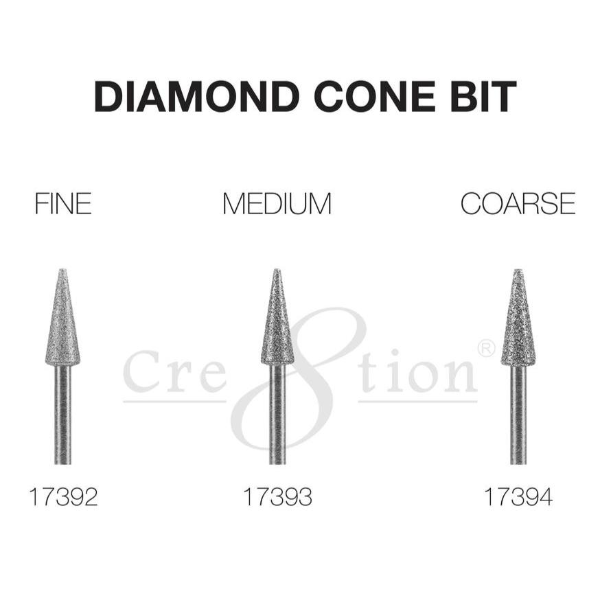 Cre8tion - Diamond Cone Bit – BolsaBeauty Nail Supply
