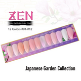 Zen - Milky Gel Polish Japanese Garden: Full Set 12 Colors (#01 - #12)