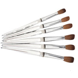 Petal - Kolinsky Silver Acrylic Nail Brush (#10 - #22)