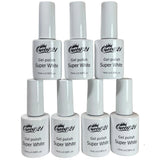 Queen21 - Gel Polish Super White, Super Black (15ml)