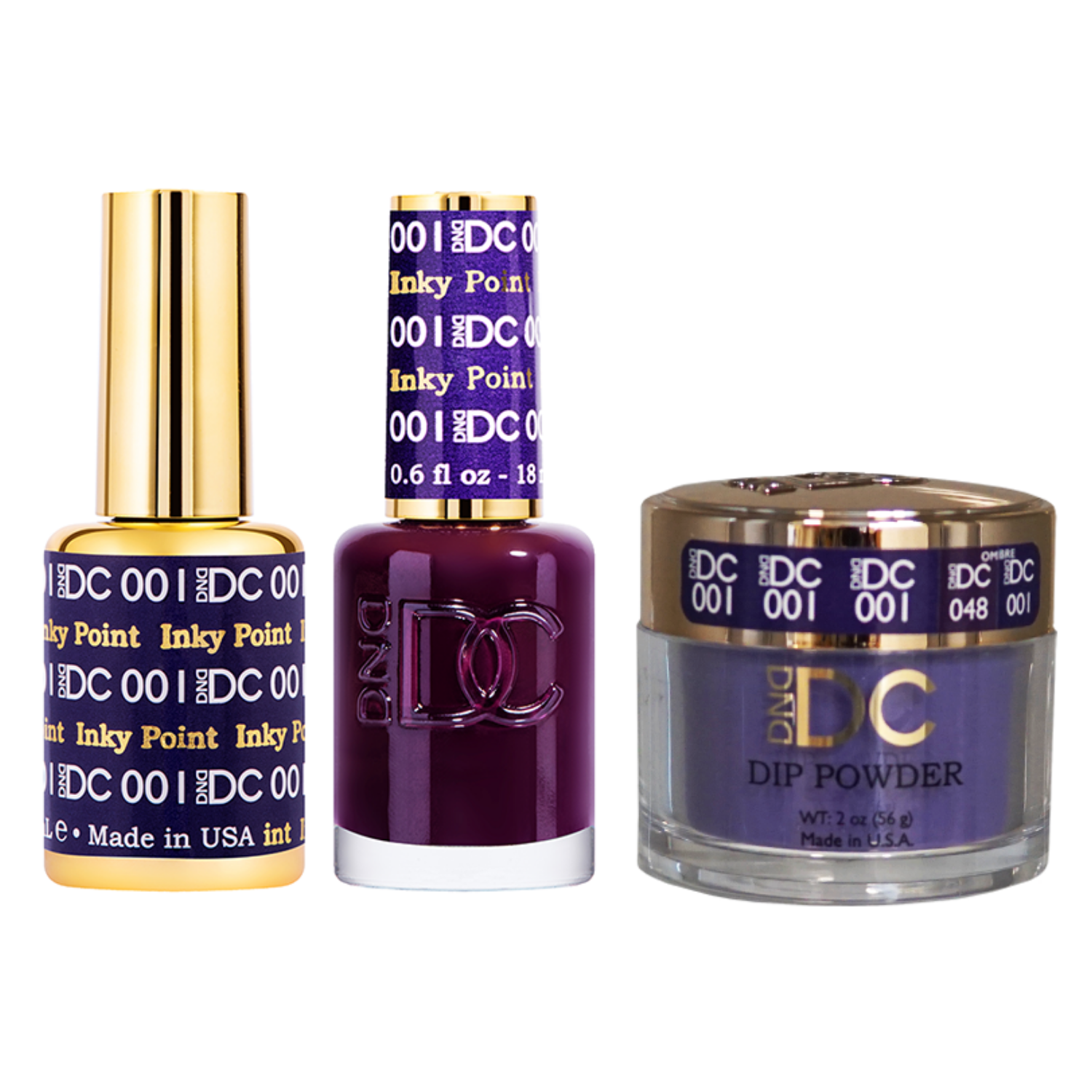 DND - DC Gel & Lacquer & Dip Trio (#01 - #70) – BolsaBeauty Nail 