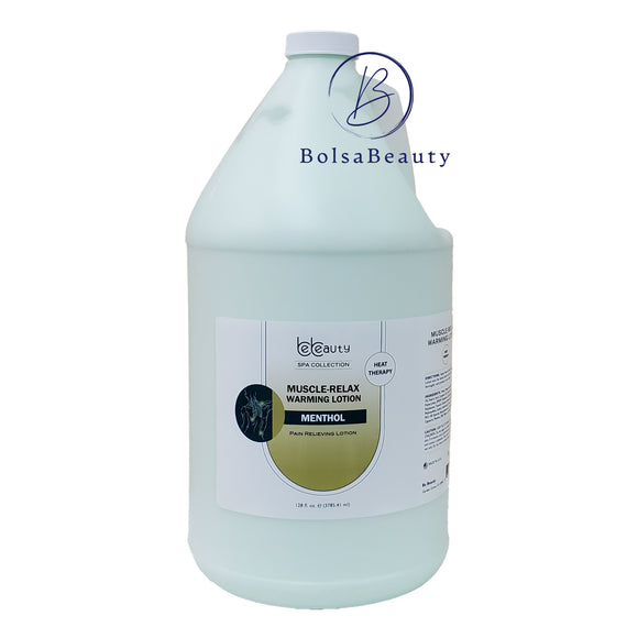 BeBeauty - Loción calentadora relajante muscular mentol (1 o 4 galones)