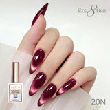 Cre8tion - Cat Eye Soak Off Gel 15ml (#01 - #36) - NEW 2026