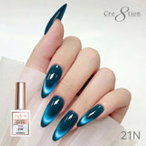 Cre8tion - Cat Eye Soak Off Gel 15ml (#01 - #36) - NEW 2026
