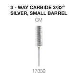 Cre8tion - Carbide Silver - Small & Large - 3/32 - 3-Way