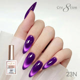 Cre8tion - Cat Eye Soak Off Gel 15ml (#01 - #36) - NEW 2026