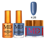 MD - Gel & Lacquer & Dip Trio (#K01 - #K60) - NEW 2025