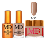 MD - Gel & Lacquer & Dip Trio (#K01 - #K60) - NEW 2025