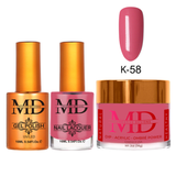 MD - Gel & Lacquer & Dip Trio (#K01 - #K60) - NEW 2025