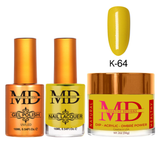MD - Gel & Lacquer & Dip Trio (#K61 - #K120) - NEW 2025