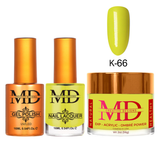 MD - Gel & Lacquer & Dip Trio (#K61 - #K120) - NEW 2025