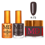 MD - Gel & Lacquer & Dip Trio (#K61 - #K120) - NEW 2025