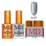 MD - Gel & Lacquer & Dip Trio (#K61 - #K120) - NEW 2025