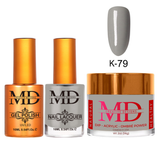 MD - Gel & Lacquer & Dip Trio (#K61 - #K120) - NEW 2025