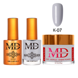 MD - Gel & Lacquer & Dip Trio (#K01 - #K60) - NEW 2025