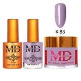 MD - Gel & Lacquer & Dip Trio (#K61 - #K120) - NEW 2025