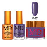 MD - Gel & Lacquer & Dip Trio (#K61 - #K120) - NEW 2025