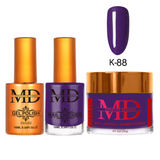 MD - Gel & Lacquer & Dip Trio (#K61 - #K120) - NEW 2025