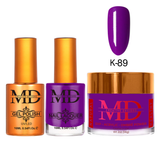MD - Gel & Lacquer & Dip Trio (#K61 - #K120) - NEW 2025