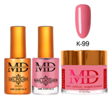 MD - Gel & Lacquer & Dip Trio (#K61 - #K120) - NEW 2025