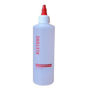 Acetone - Acrylic Remover Small Bottle (8oz/ 16oz)