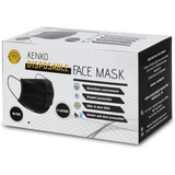 Kenko - 4 Layers Face Masks 50pcs (Blue/ Black)