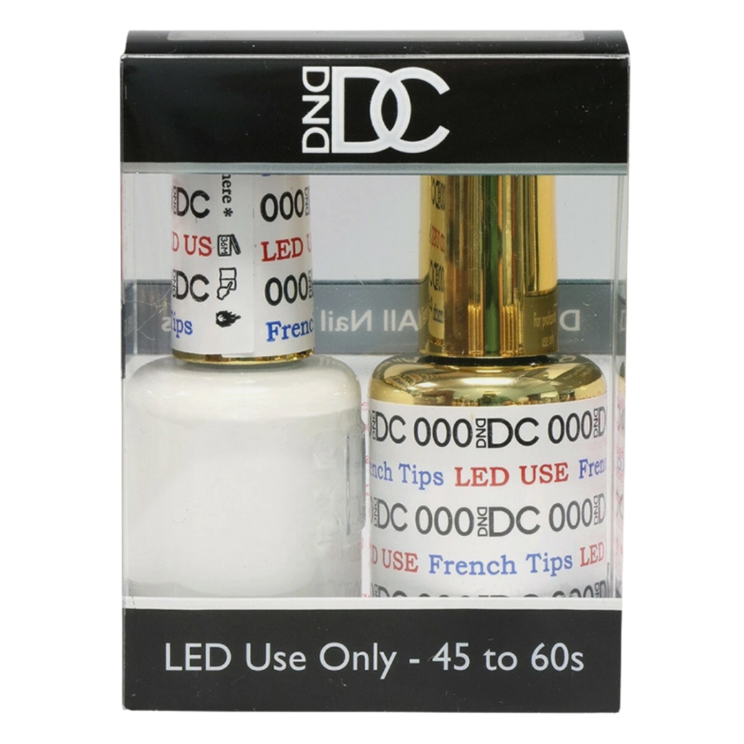 DND - DC Gel Duo - #000 French Tips (15ml) – BolsaBeauty Nail Supply