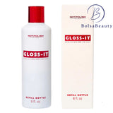 Notpolish - Super Base Coat, Gloss It Top Coat Refill (8oz)