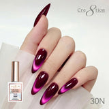 Cre8tion - Cat Eye Soak Off Gel 15ml (#01 - #36) - NEW 2026