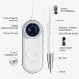 ONail - AI Technology Nail Drill (White) - NEW 2025