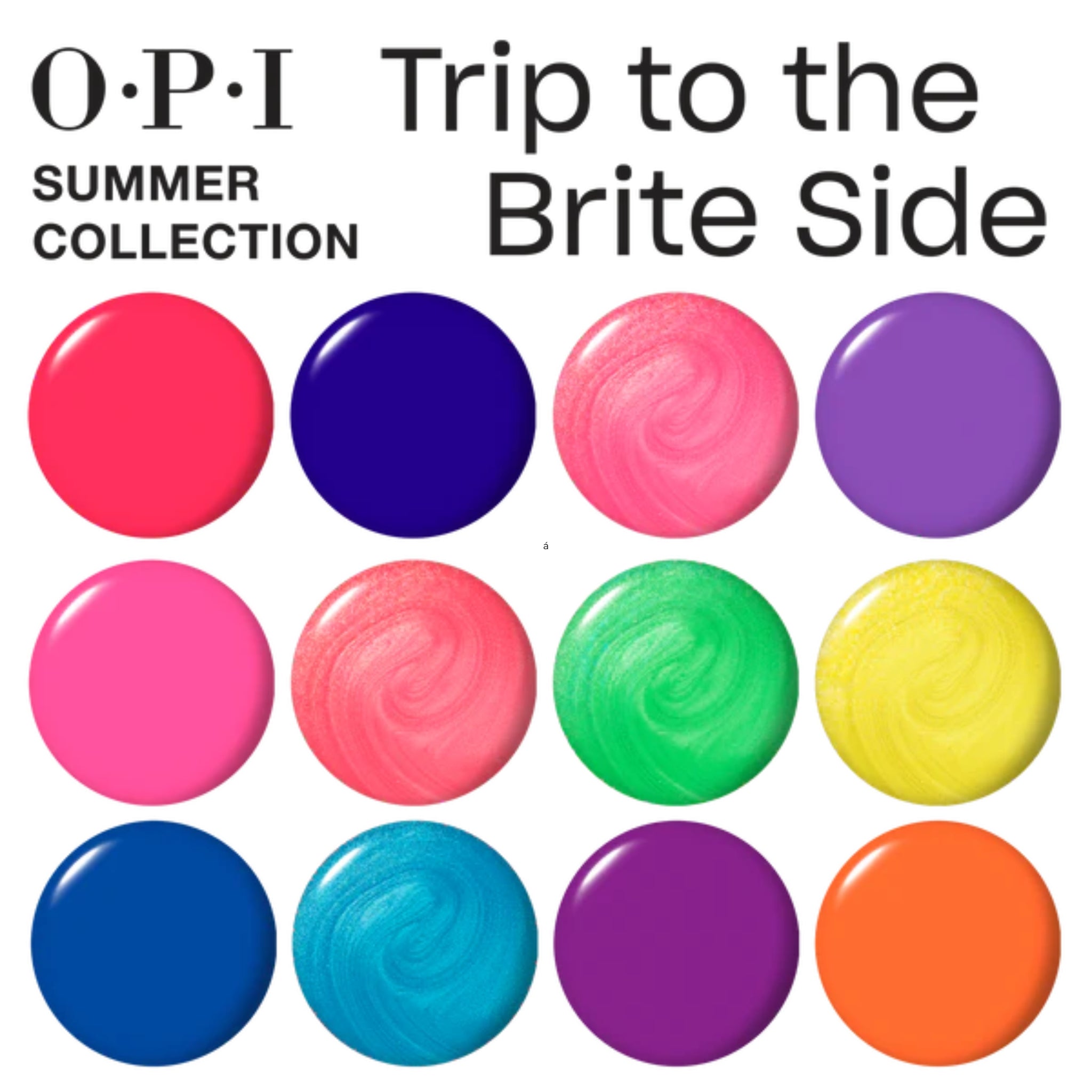 OPI - Summer 2026: Brite Side - Gel Color (Set 12 Colors