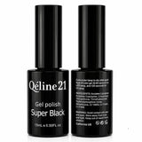 Queen21 - Gel Polish Super White, Super Black (15ml)