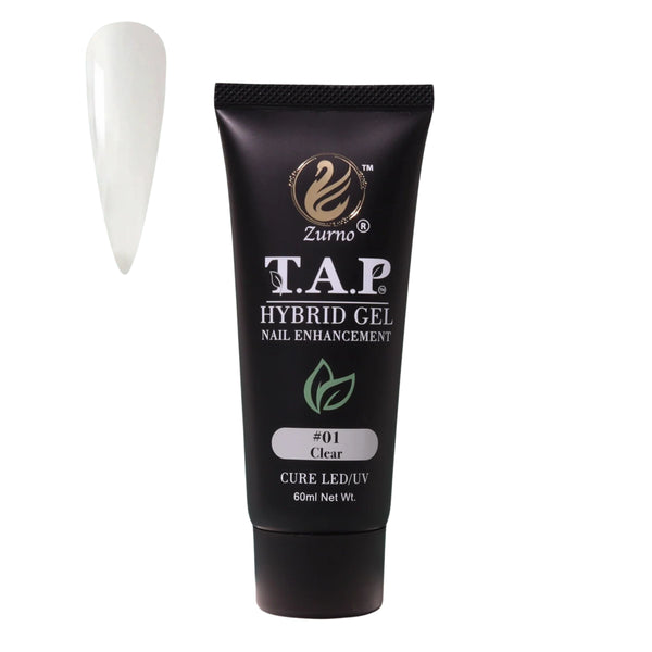 Zurno - TAP Hybrid Gel Clear (60ml) – BolsaBeauty Nail Supply