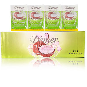 Demer - Deluxe Pedicure 4 Steps - Coconut (Case 60 Packs)