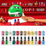 OPI - M&M's Sweeten Your Mani 2026: Duo Gel Full Set (#01 - #12)