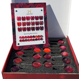 Hang - Blooming RED Cat Eye Full Set 18 Colors (#181 - #198)