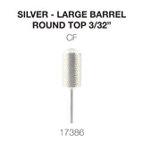 Cre8tion - Silver Carbide- Large Barrel-Round Top 3/32