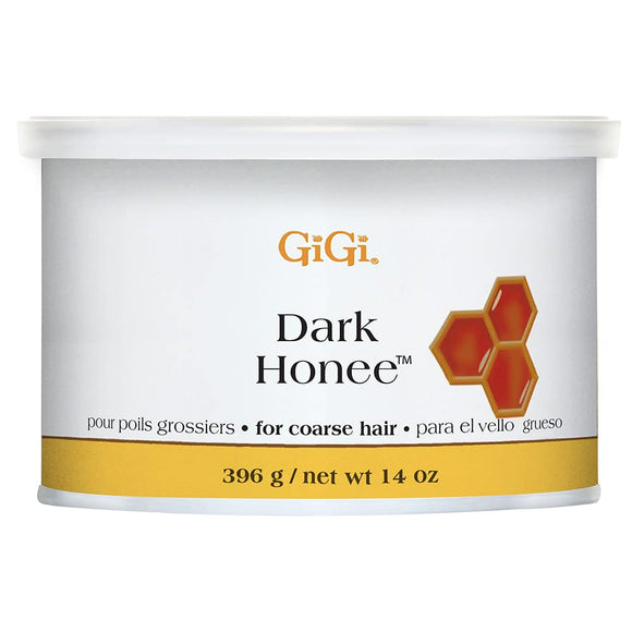GiGi Cera Miel Oscura - Para Cabello Grueso - 396g (14oz)